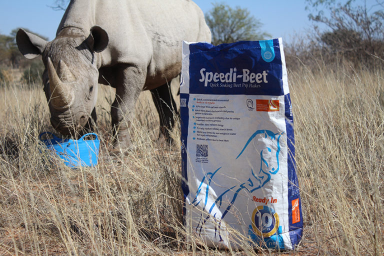 Read more about the article Rare Black Rhino Saved by Fibre-Beet!