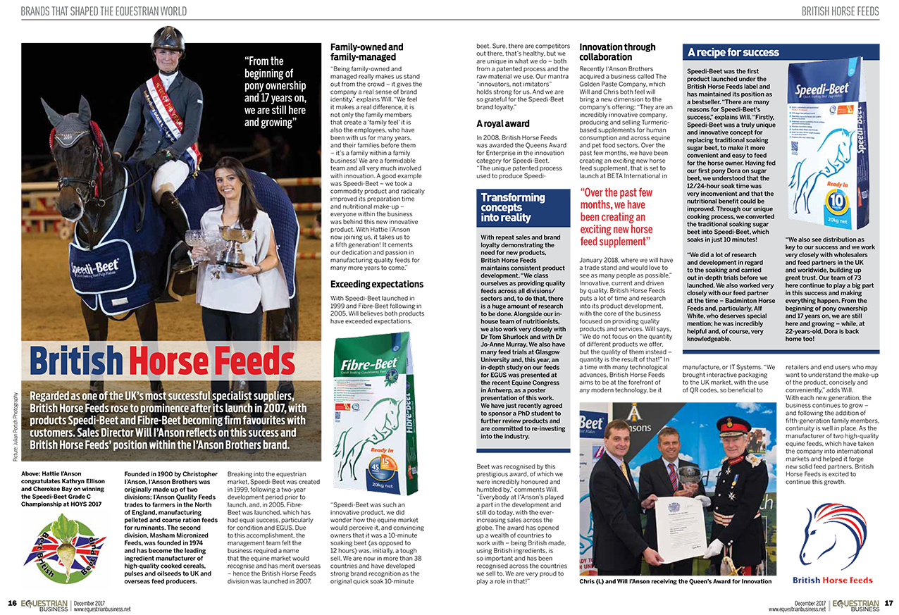 pagebuild-5060-p16-17-Brands-that-Shaped-smaller-2 You are currently viewing British Horse Feeds in Equestrian Business