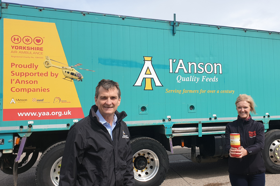 You are currently viewing I’Ansons extend Yorkshire Air Ambulance support