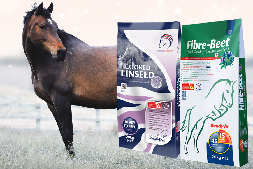 FibreBeet and Cooked Linseed British Horse Feeds