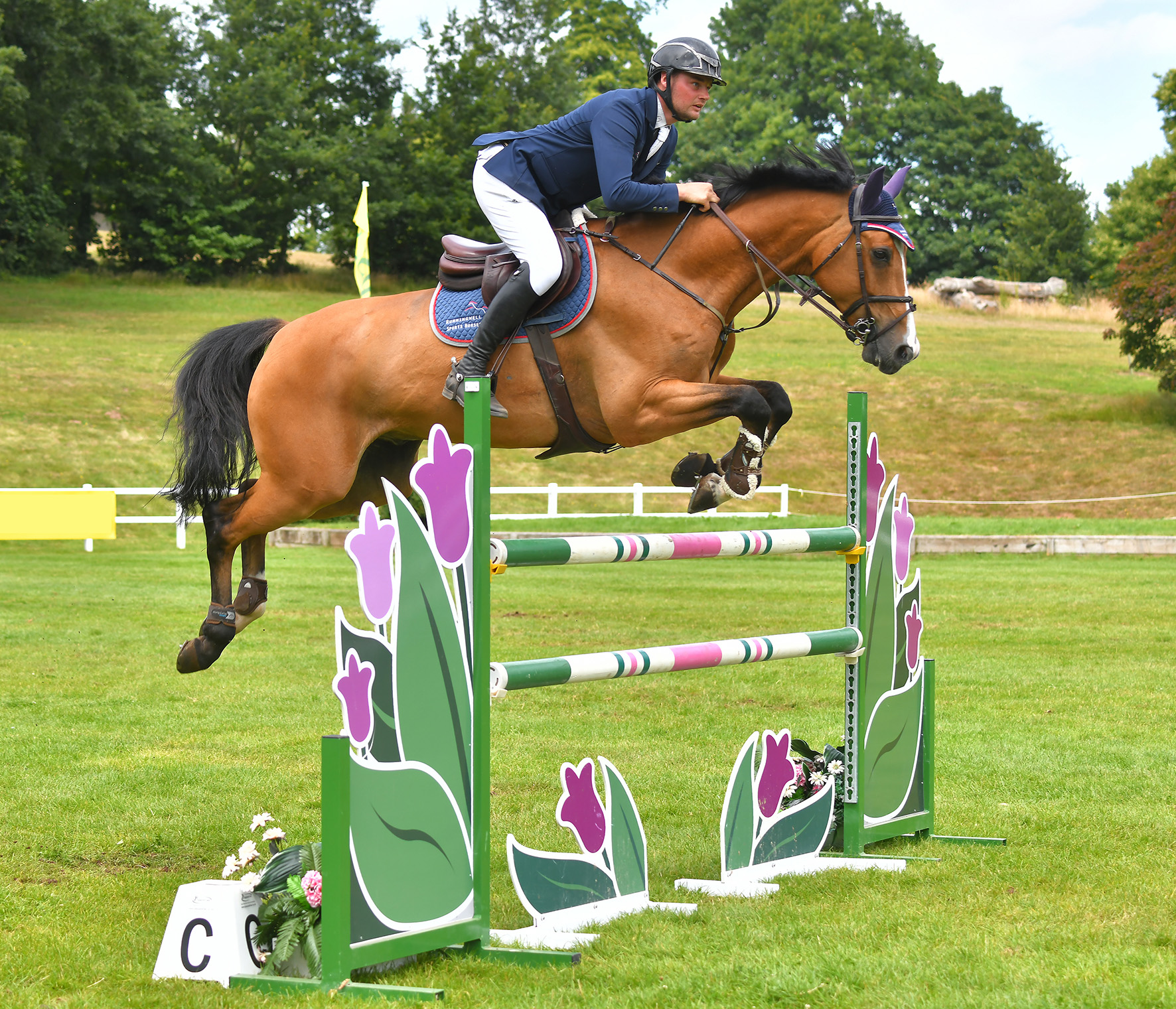 You are currently viewing Ronnie Jones takes the HOYS Grade C Qualifier at the Bicton Arena
