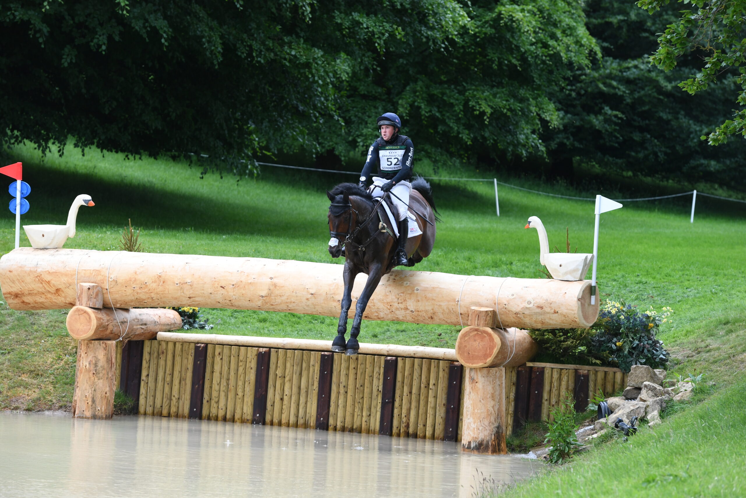 Bramham horse jump